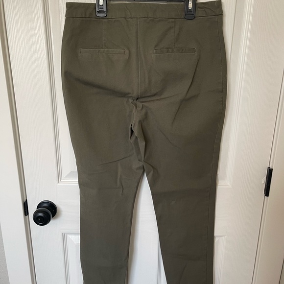 A New Day | Army Green Crop Pant | Size 12 - Picture 8 of 11